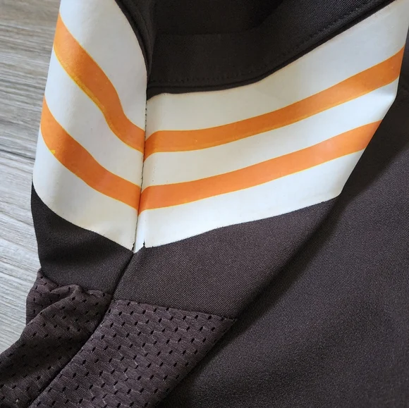 Cleveland Browns NIke On Field NfL Jersey Sz 48 Brown #2 Manziel Sewn Stitched - Picture 13 of 14